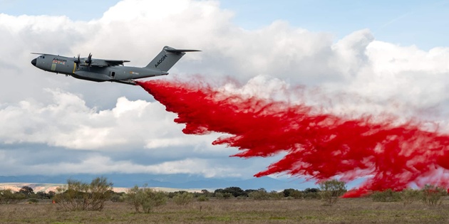Airbus A400M, Fransa’daki Orman Yangınlarında İlk Kez Görev Aldı